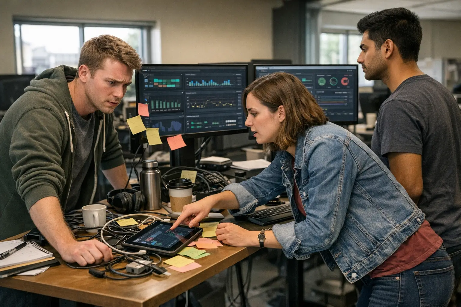 A software team in a real work setting struggling with a modernized stack that is adding complexity, slowing delivery, and creating...