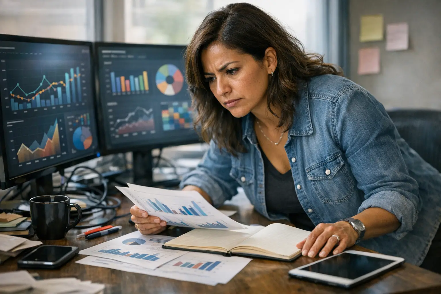 A marketing analyst reviewing campaign performance signals to decide which channels to scale or cut