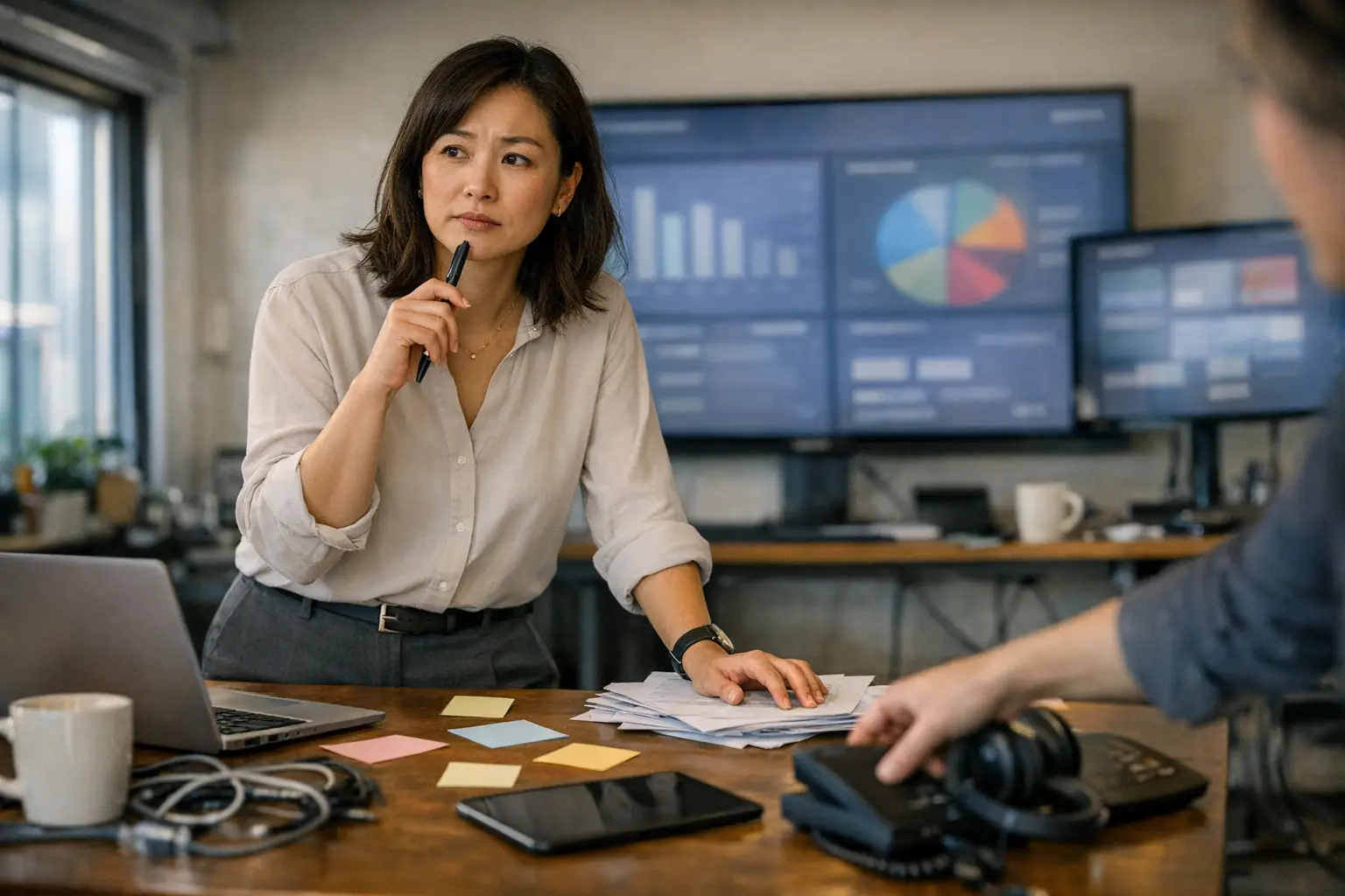 A sales operations manager reviewing a messy revenue workflow across disconnected sales tools, trying to identify where deals are being...