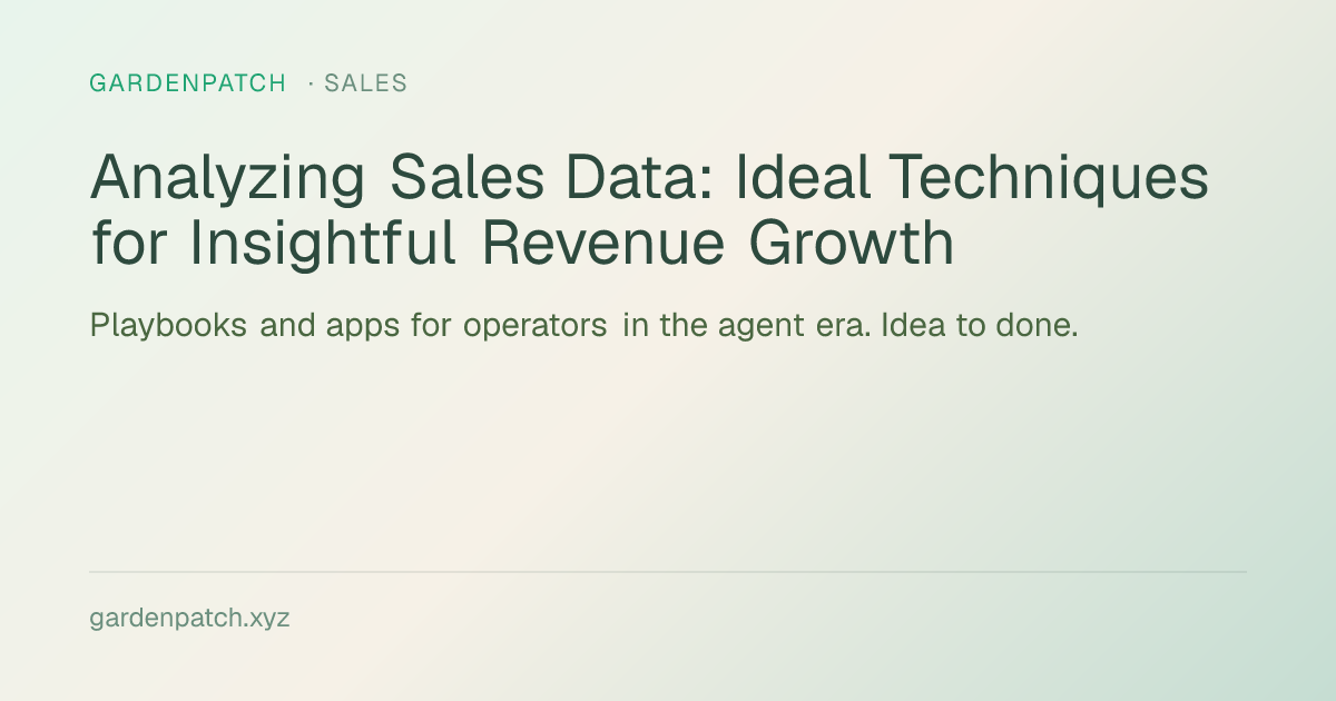Analyzing Sales Data: Ideal Techniques for Insightful Revenue Growth
