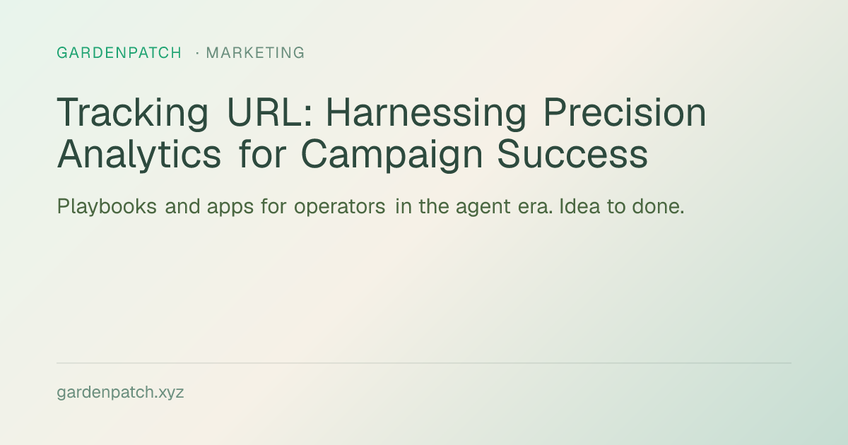 Tracking URL: Harnessing Precision Analytics for Campaign Success