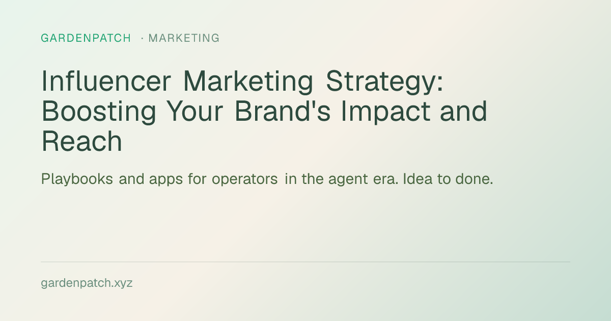 Influencer Marketing Strategy: Boosting Your Brand's Impact and Reach