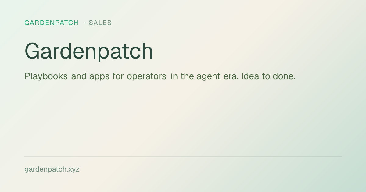 Give Every Rep an Agent: A Stage-by-Stage Teardown of the Agent-Run Sales Pipeline (With the Real Unit Economics)