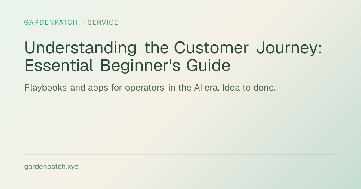 Understanding the Customer Journey: Essential Beginner's Guide