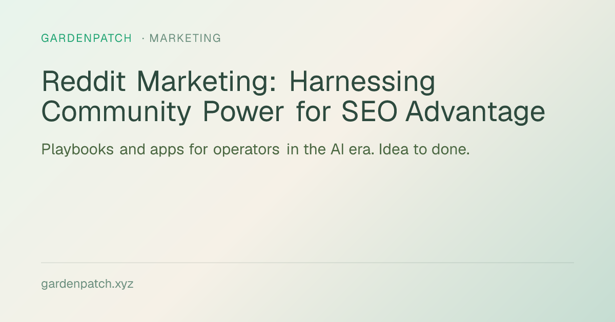 Reddit Marketing: Harnessing Community Power for SEO Advantage
