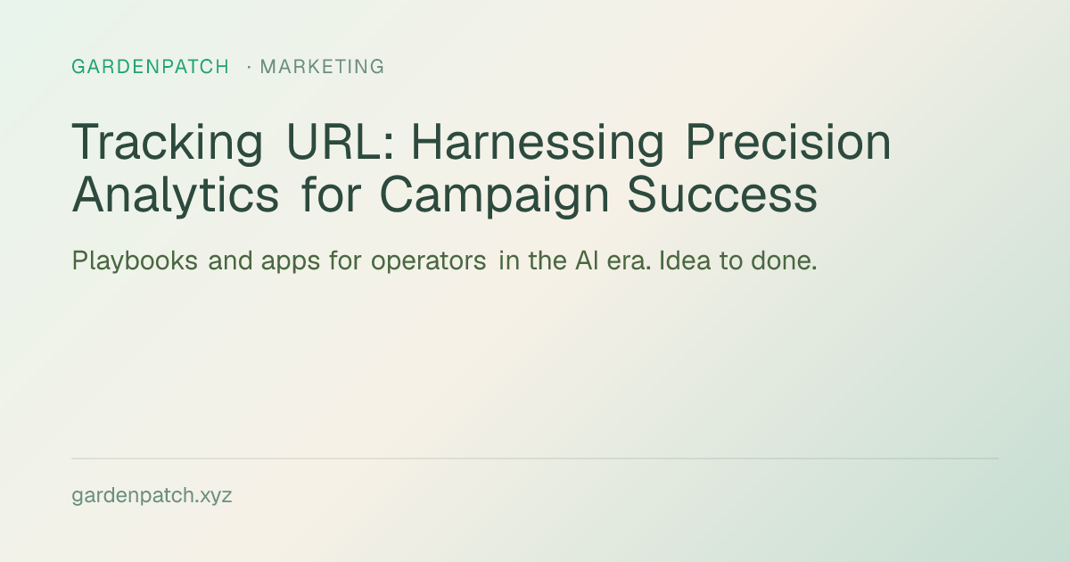 Tracking URL: Harnessing Precision Analytics for Campaign Success