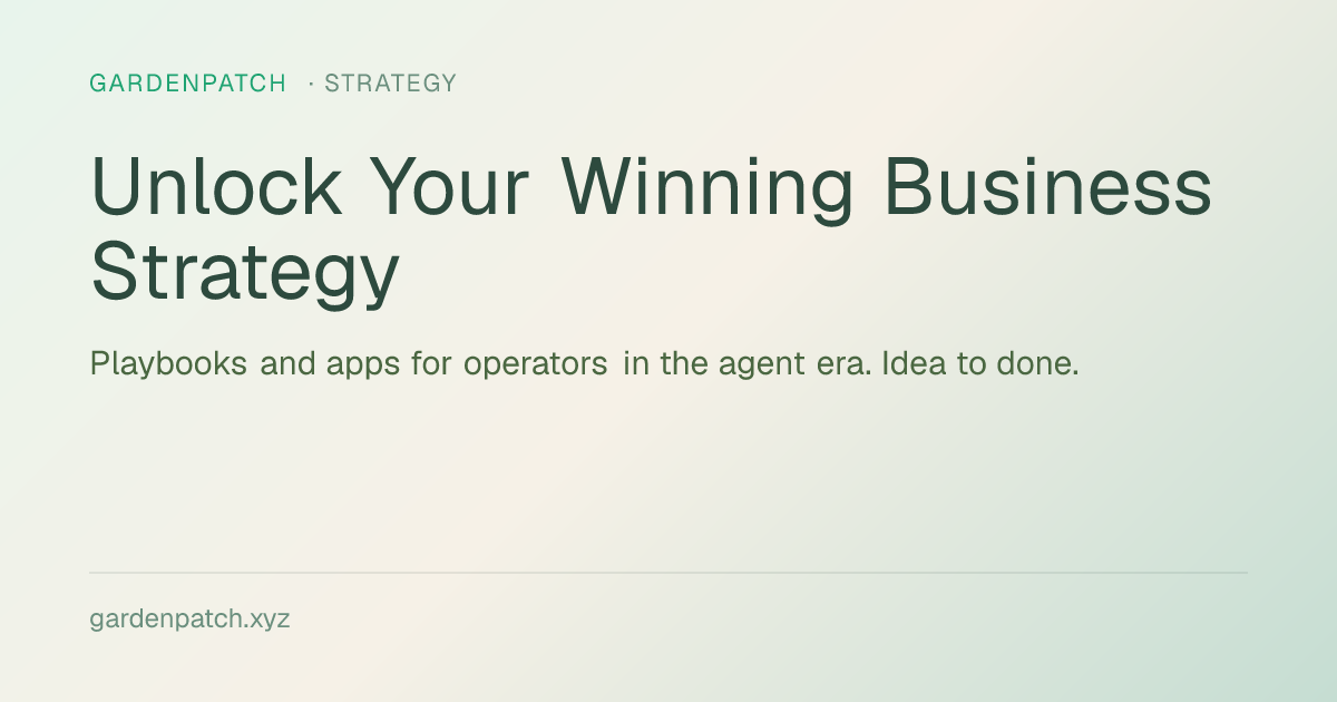 Unlock Your Winning Business Strategy